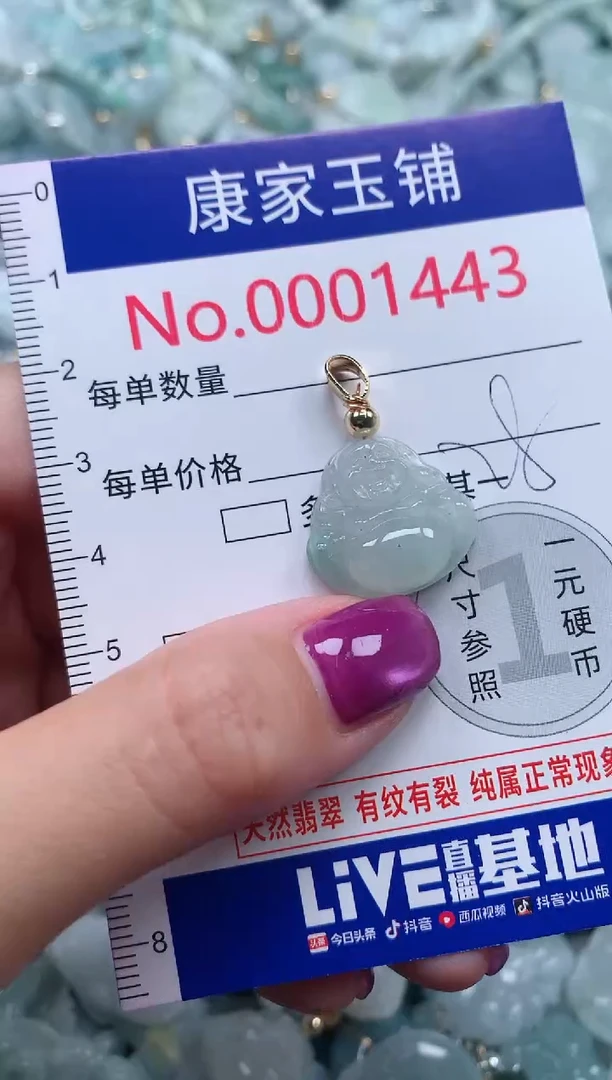 颈饰未镶嵌翡翠1443