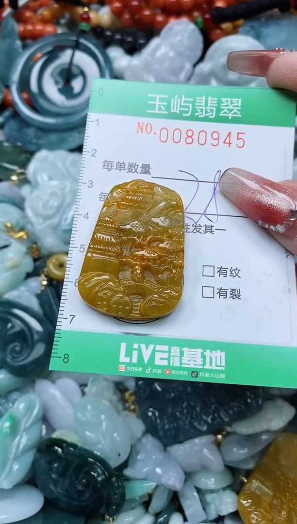 【闪购商品】翡翠颈饰未镶嵌闪购0080945