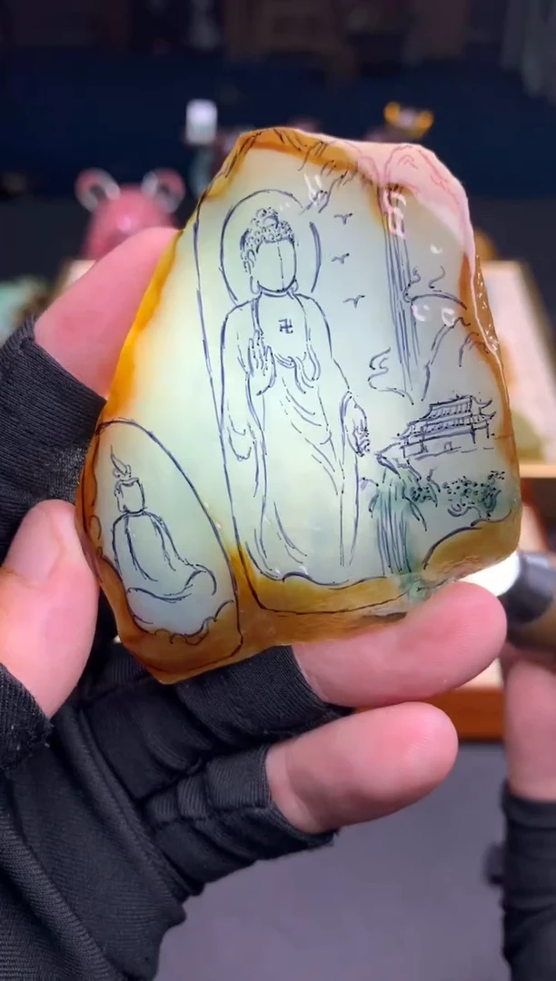 未镶嵌定制翡翠天然翡翠裸石（包工）