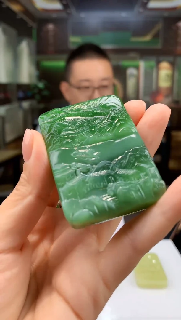 定制和田玉玉见匠心馆天然和田玉