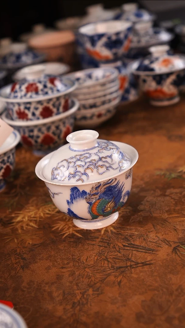 景德镇手工手绘茶器-121