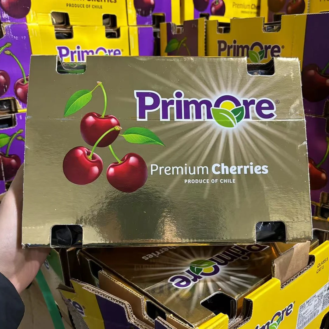 国际版金都乐海运智利车厘子桑提娜 3JDD 5斤、10斤装 内附果径卡