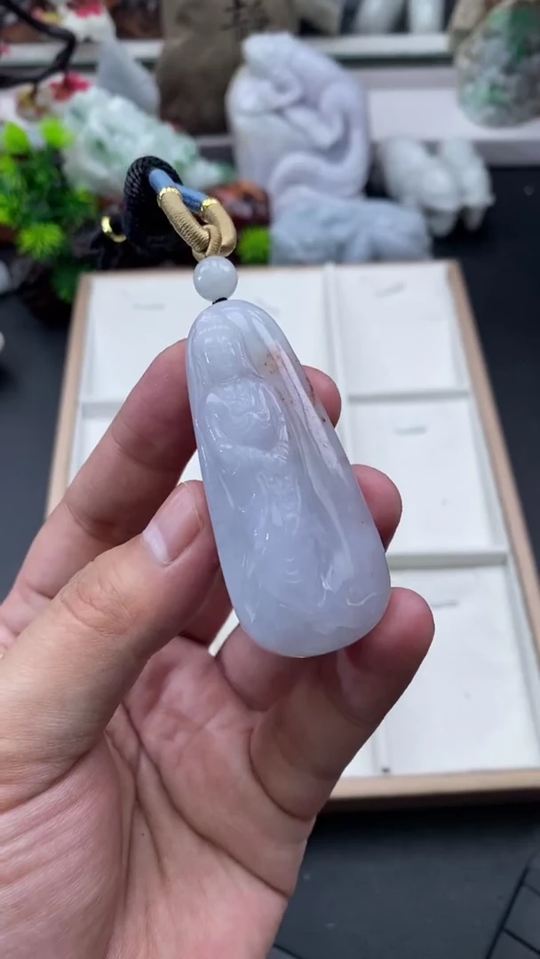 颈饰未镶嵌翡翠天然缅甸A货翡翠