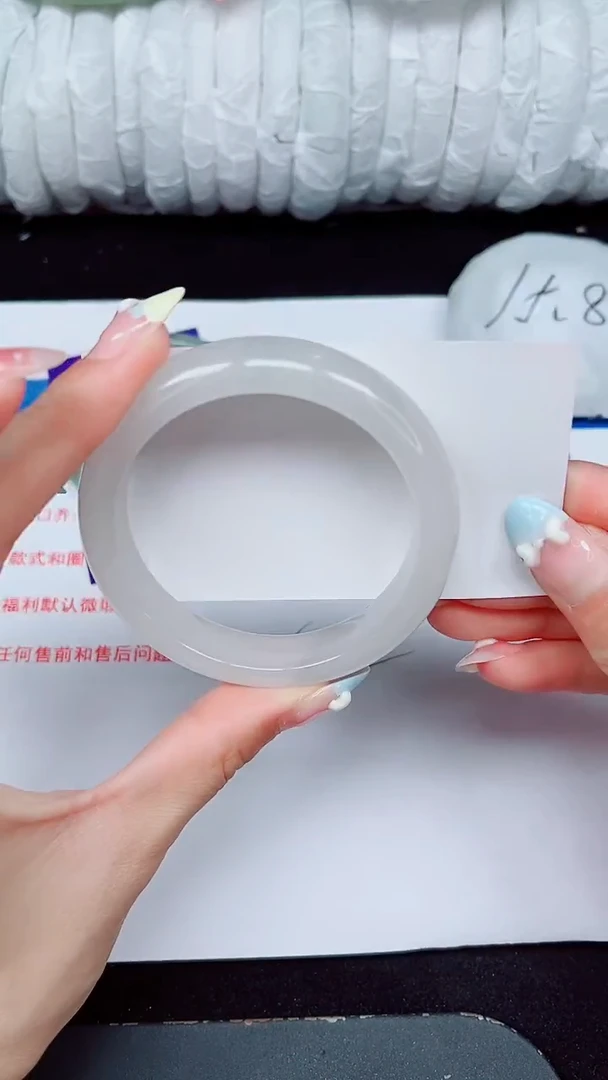未镶嵌手镯石英质玉409-55/56