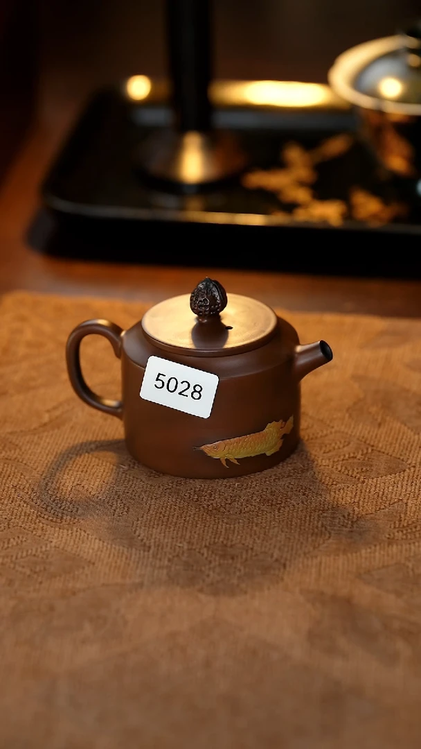 【闪购商品】雲梦茶器紫陶小壶5028