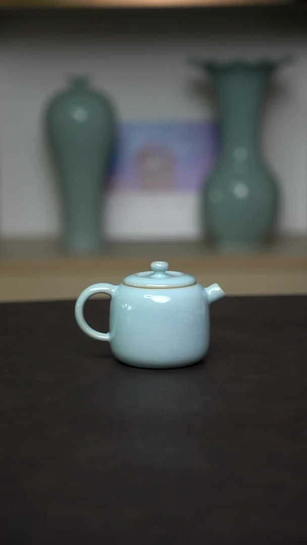 壶瓷炮嘴壶全手工