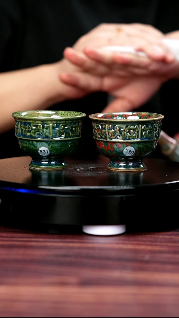 杯子530  531#于大鹏一级品钧瓷杯