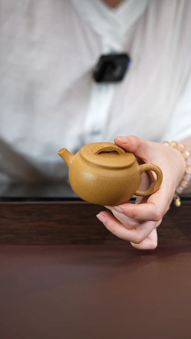 茶壶紫砂瓦当 黄金段