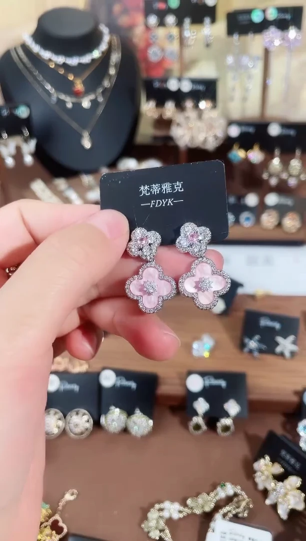 铜合金合成立方氧化锆925银梵1424