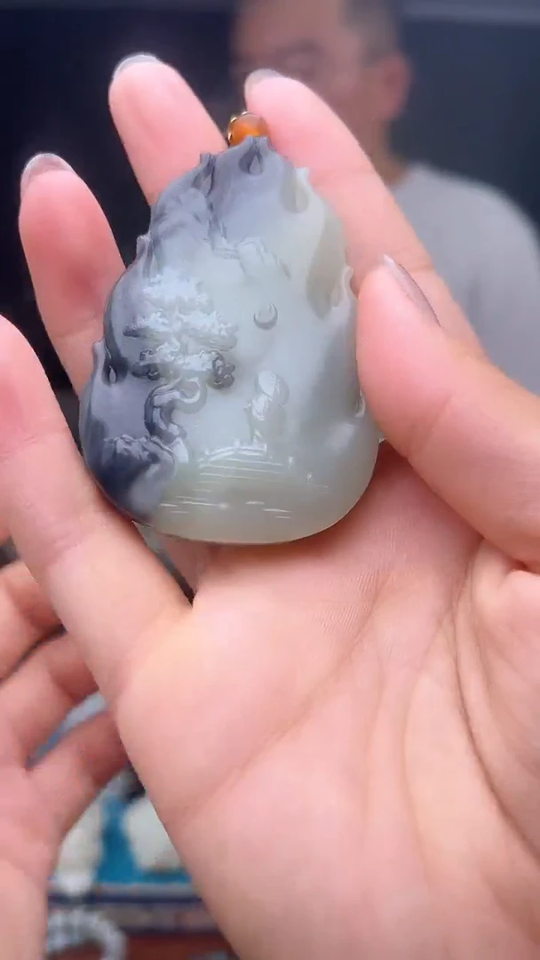 未镶嵌和田玉挂件1