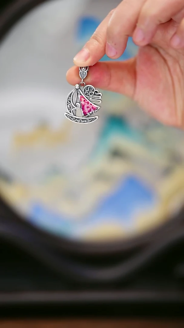 织绣85黔东南苗族刺绣