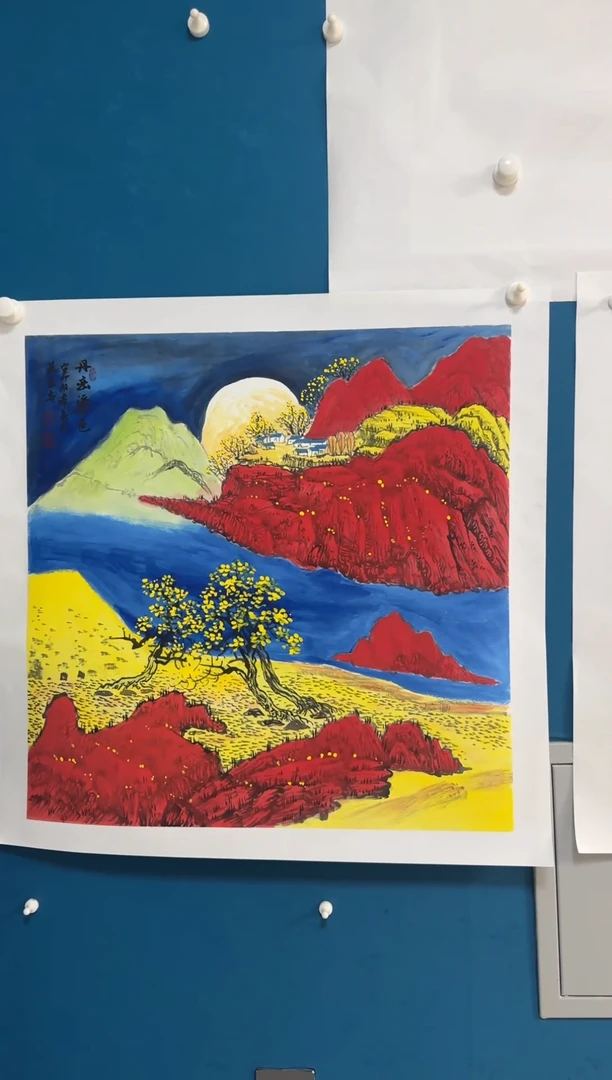 国画温朋举温朋举