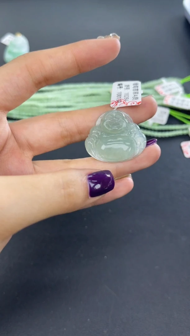 颈饰未镶嵌翡翠天然A货缅甸翡翠