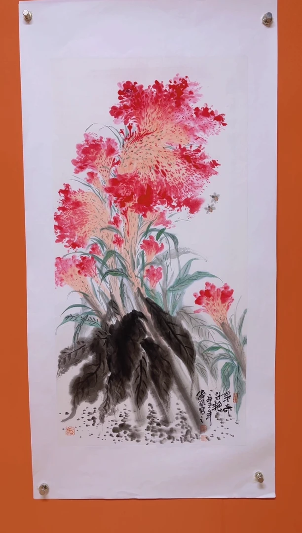 【闪购商品】国画国画作品多次参加