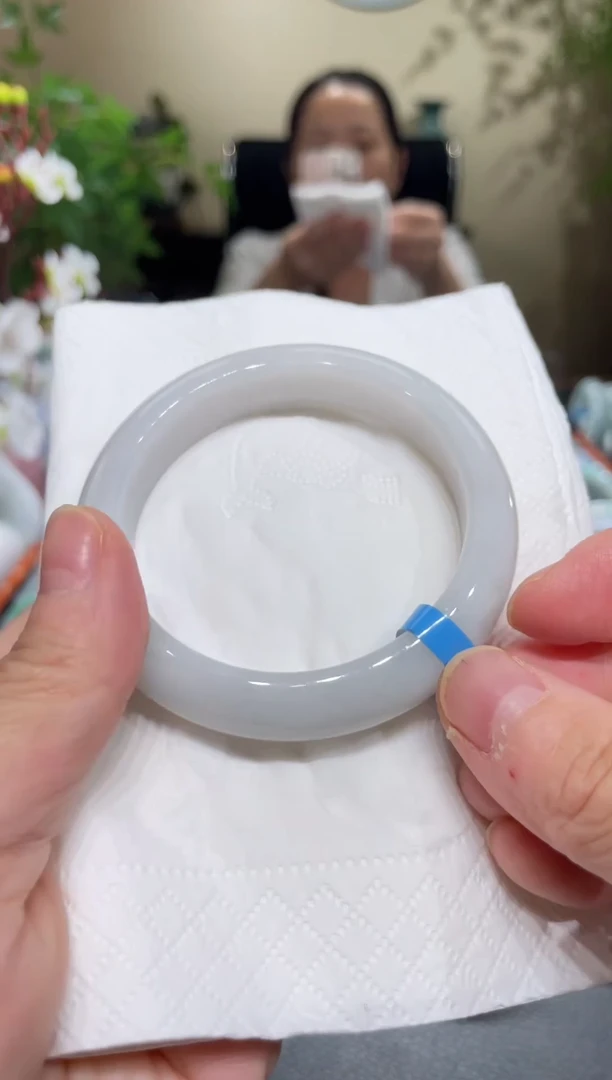 未镶嵌手镯翡翠圈口5354