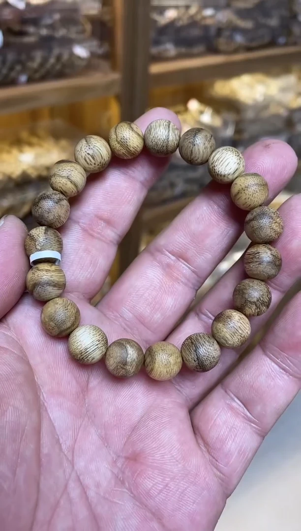 手串沉香菩萨棋圆珠单圈虎斑1.1多样性发其一