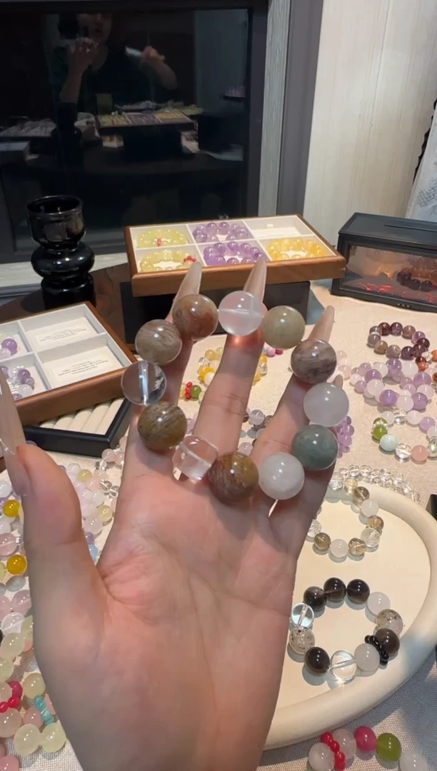 未镶嵌手链水晶千层多宝