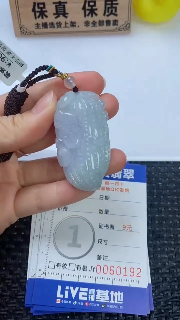 翡翠未镶嵌颈饰