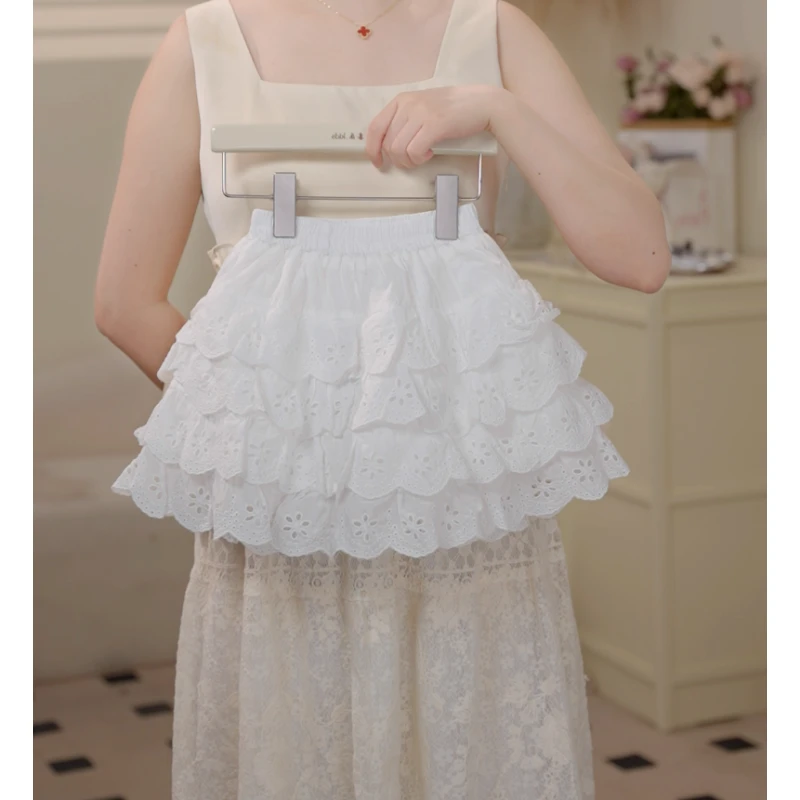 【夏款清仓no退no还】韩版蕾丝蛋糕裙25413C