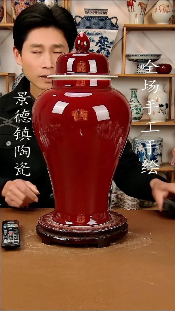 【闪购商品】瓶景德镇陶瓷摆件121