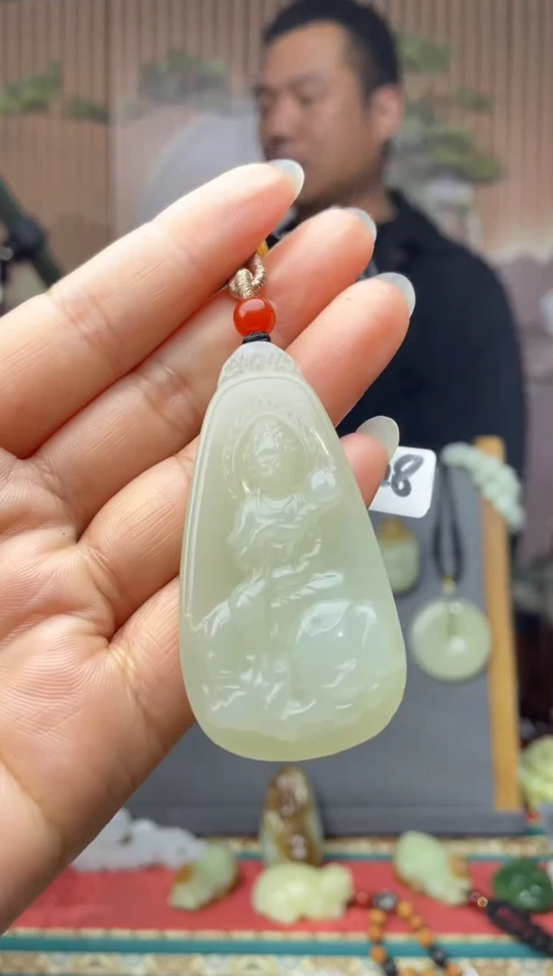 未镶嵌和田玉挂件拍一发一