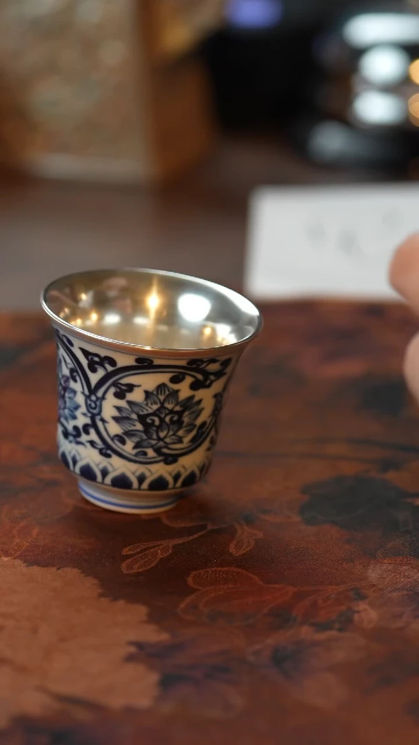 JZ199-缠枝莲·小客杯....