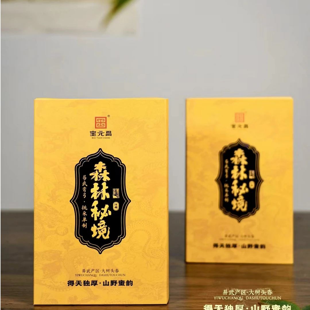 森林秘境弯弓生茶龙珠210g 云南普洱茶