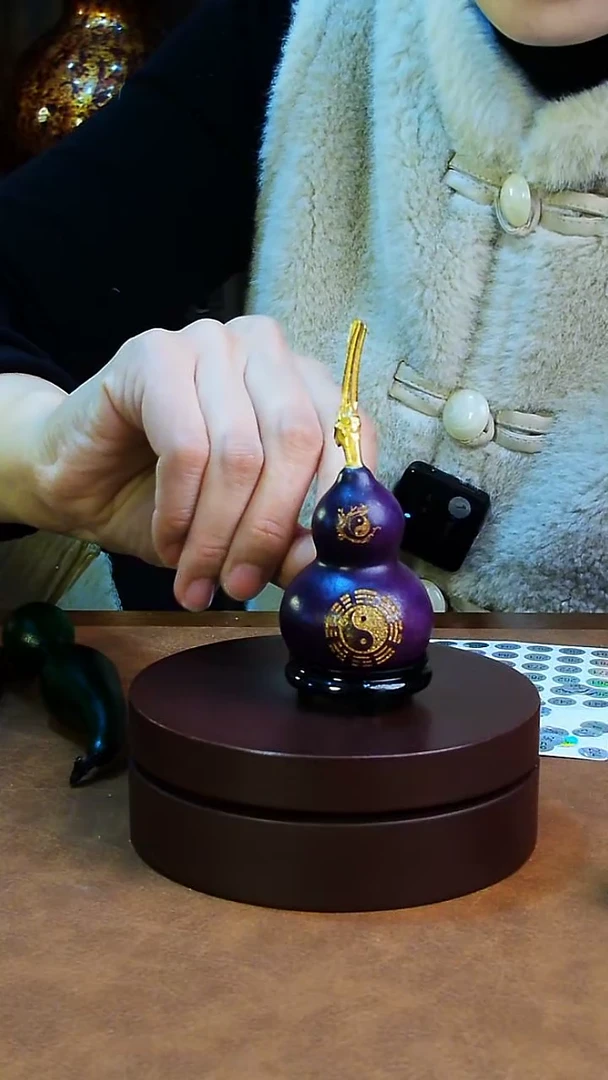 【闪购商品】245漆彩葫直播闪购链接一物一图送底座