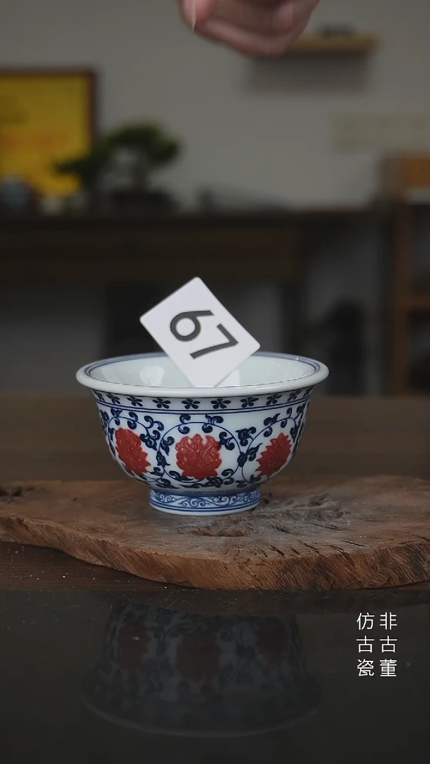 景德镇手工手绘陶瓷微瑕