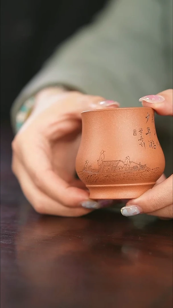 茶杯紫砂学舟主人杯系列3