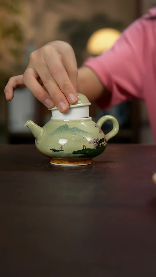 杯景德镇陶瓷杯碗柴烧多人