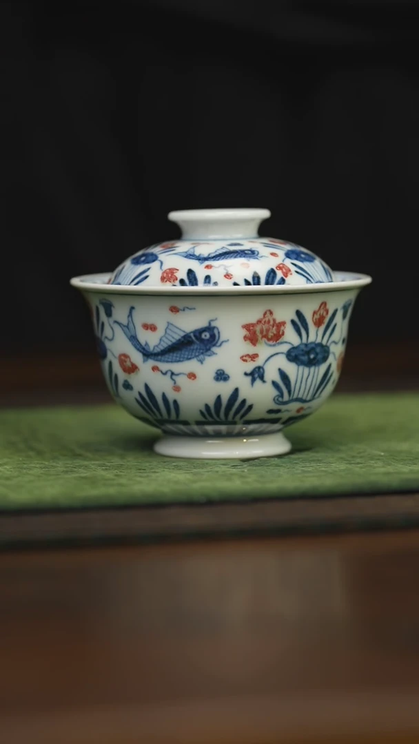 【闪购商品】杯柴窑青花破价福利