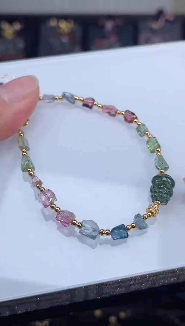 颈饰未镶嵌碧玺【百晶灵儿】定制款