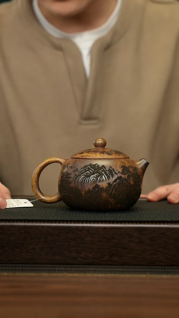 【闪购商品】紫砂茶壶宜兴原矿 手工 紫砂壶容量350CC