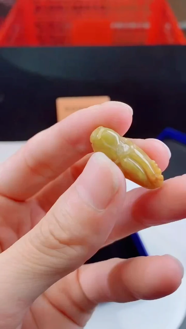 颈饰未镶嵌翡翠   `