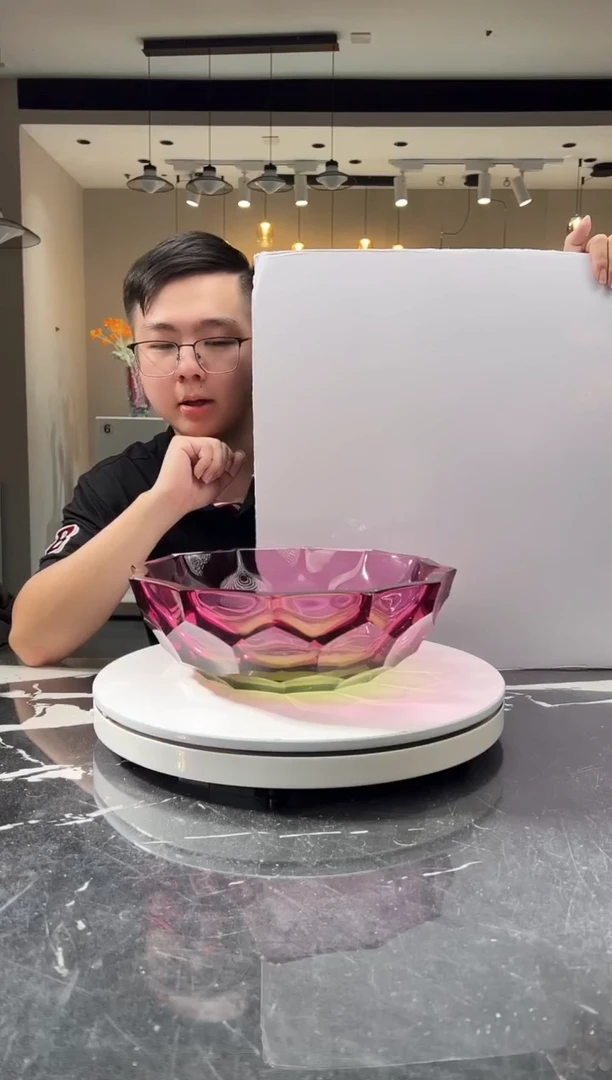 摆件巴比特美学-金红Caocle果盘