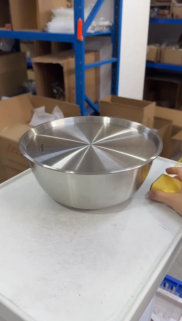 瓷片不锈钢料理盆三件套