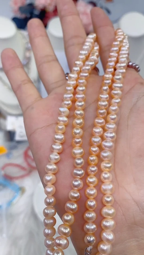 颈饰未镶嵌淡水珍珠6-7