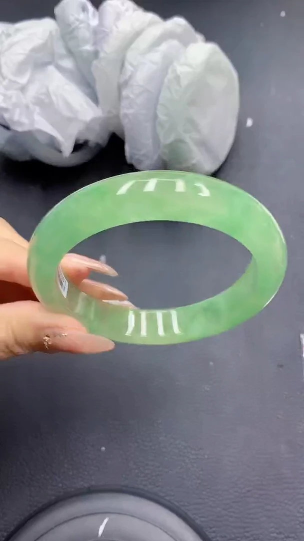 无非金属高冰透美人手镯 所见即所得148