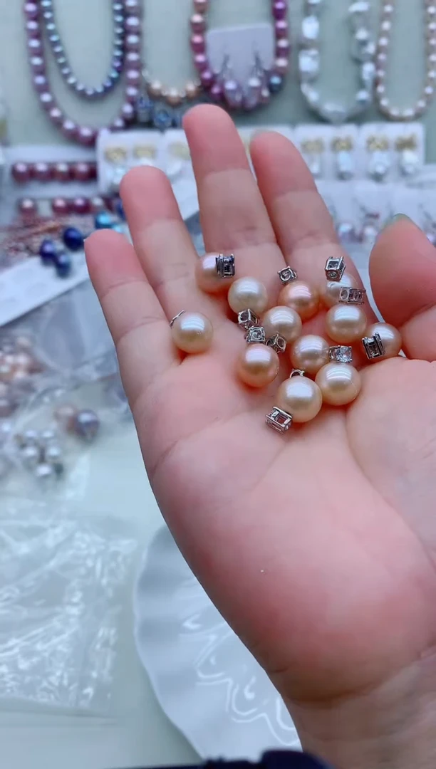 淡水珍珠未镶嵌吊坠(不含链)淡水珍珠吊坠多样性发其一