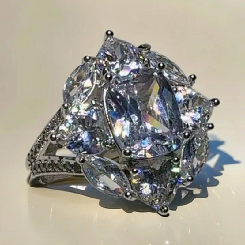 白戒指花边款白底士b136