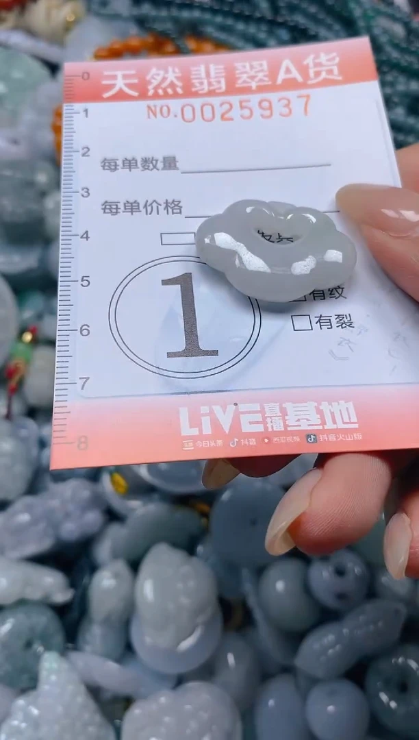 翡翠未镶嵌颈饰闪购0025937