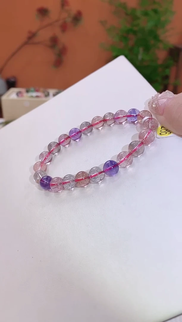 【闪购商品】水晶手链未镶嵌水晶手链8*多样性发货一件