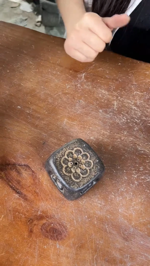 陶土【火山泥】四面佛香插