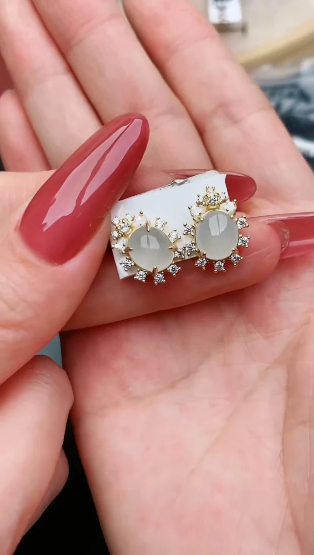 翡翠戒指银S925镶嵌.....