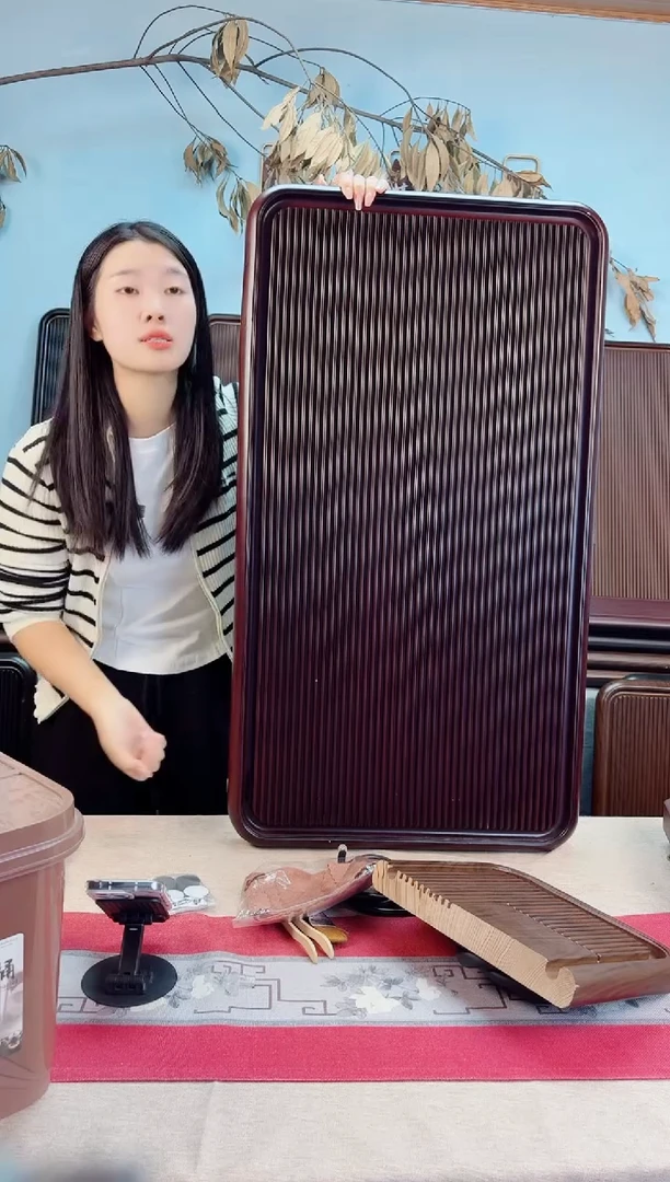 千川红色款式茶盘90*50*5