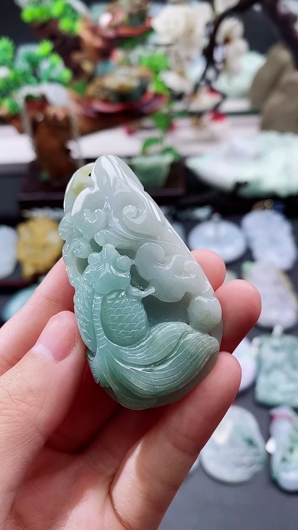颈饰未镶嵌翡翠天然缅甸A货翡翠