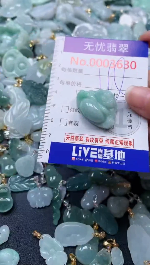 颈饰未镶嵌翡翠3630