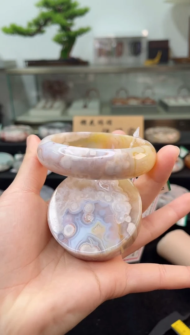 未镶嵌手镯石英质玉61圈口（赠品镯心）3648527