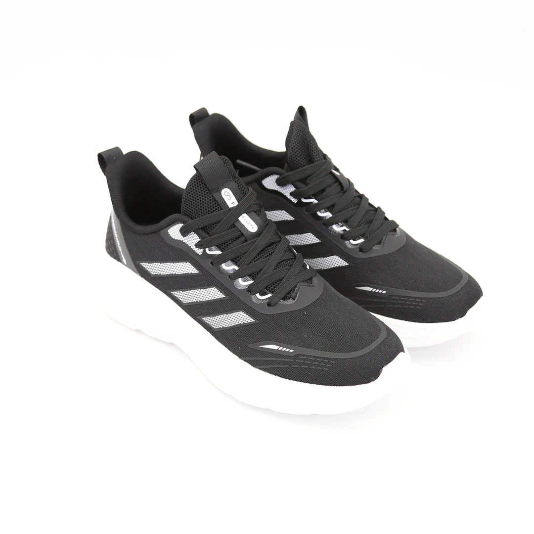 春秋男士系带平底跑步单鞋